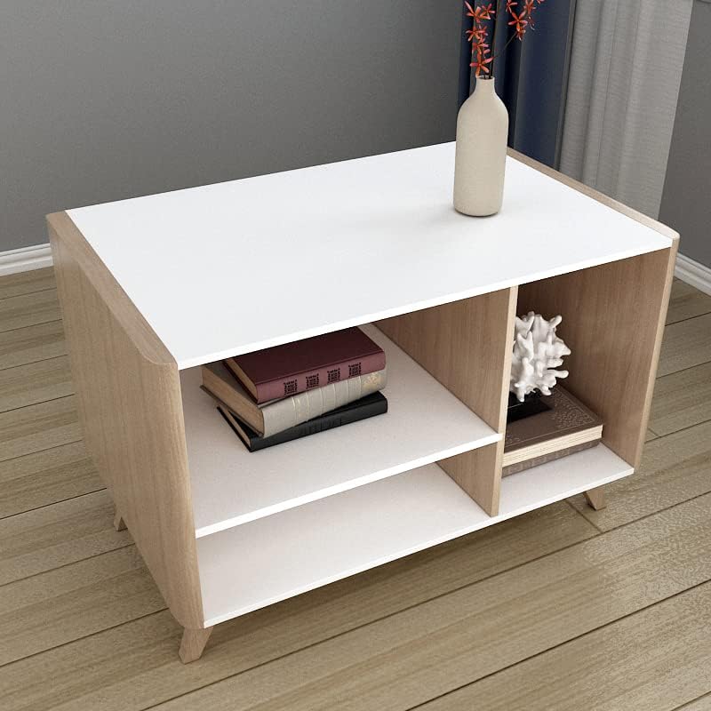 Decotalk ورق لاصق أبيض 200"×12" لدواليب المطبخ ورق حائط أبيض قابل للإزالة لأسطح الجدران ورق لاصق أبيض غير لامع مقاوم للماء ورق حائط أبيض صلب لاصق ذاتي - Image 4